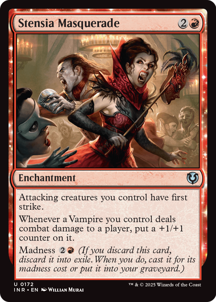 Stensia Masquerade (INR-172) [Innistrad Remastered] Foil