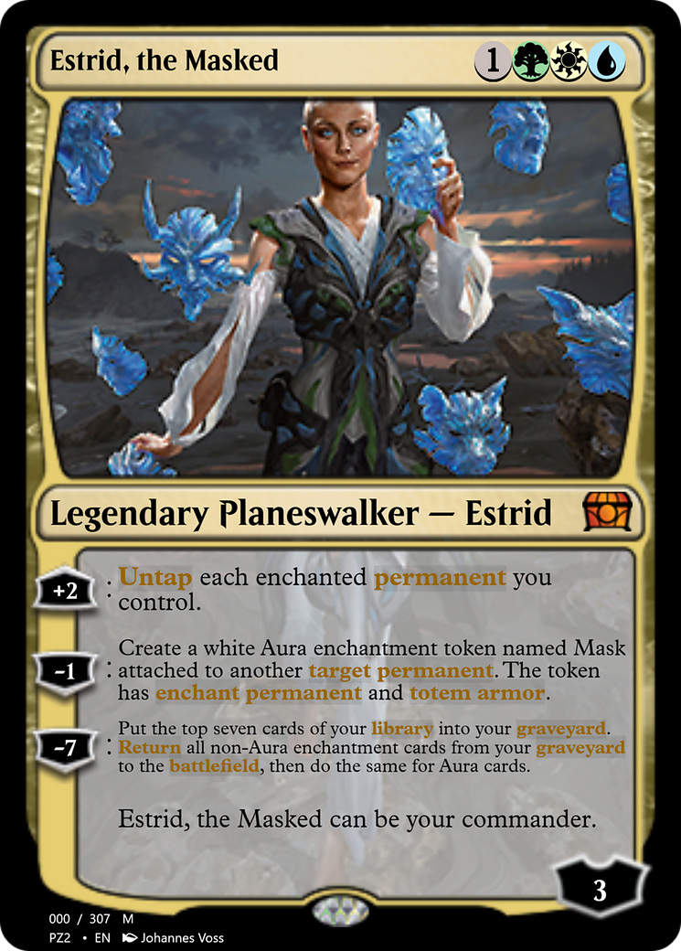 Estrid, the Masked (PZ2-70739) [Treasure Chest] Foil