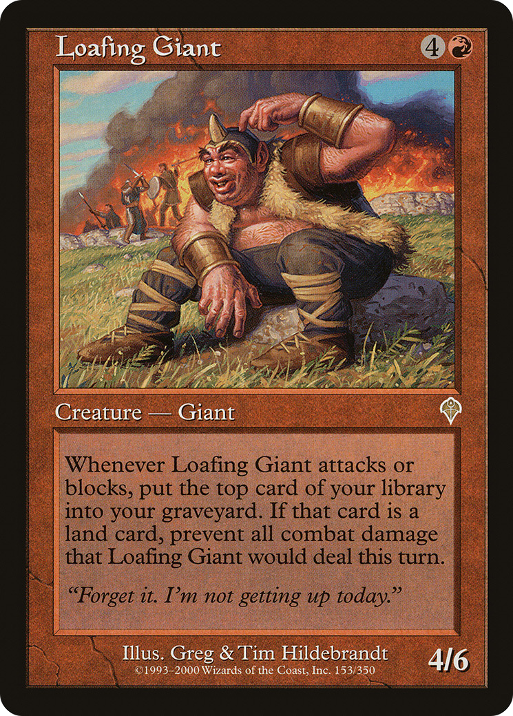 Loafing Giant (INV-153) [Invasion]