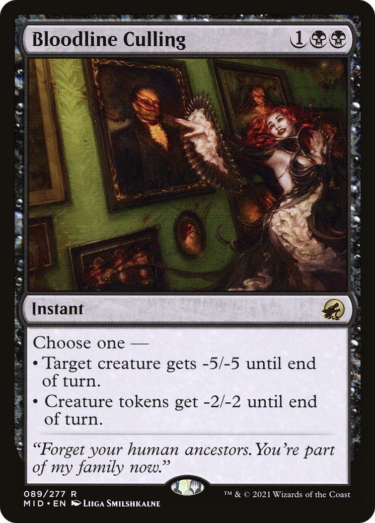 Bloodline Culling (MID-089) [Innistrad: Midnight Hunt]