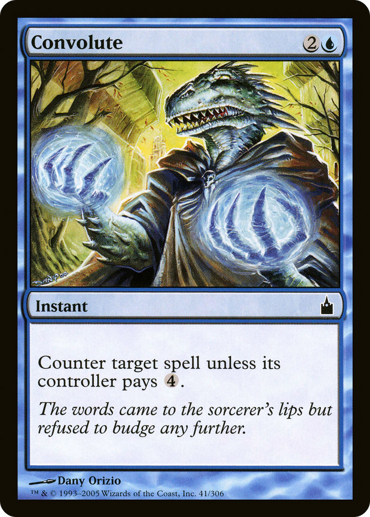 Convolute (RAV-041) [Ravnica: City of Guilds] Foil