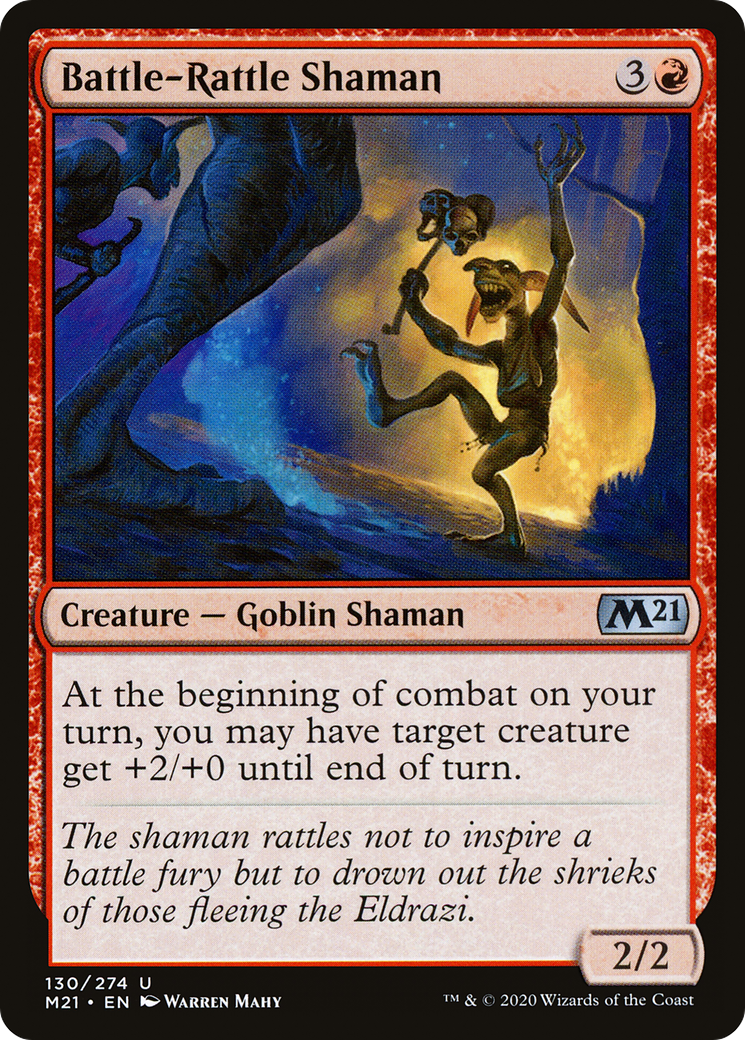 Battle-Rattle Shaman (M21-130) [Core Set 2021]
