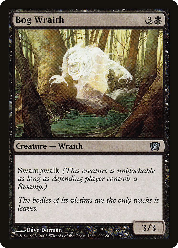Bog Wraith (8ED-120) [8th Edition]