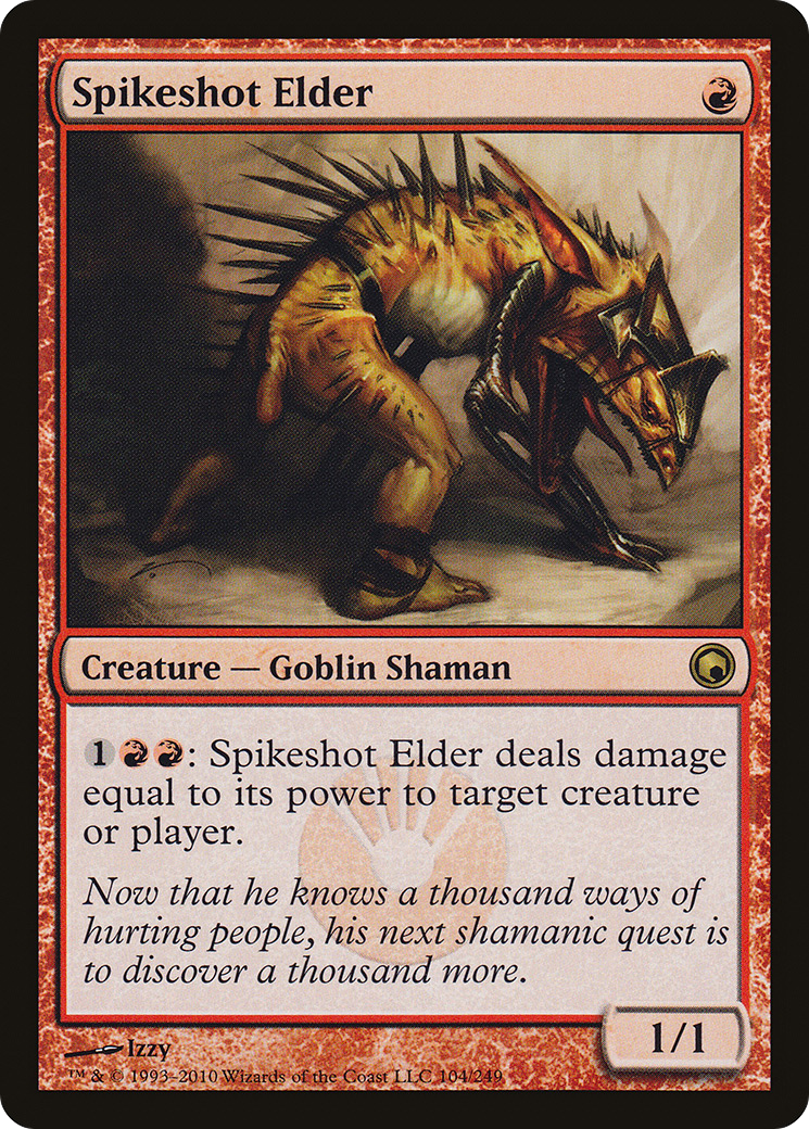 Spikeshot Elder (SOM-104) [Scars of Mirrodin]