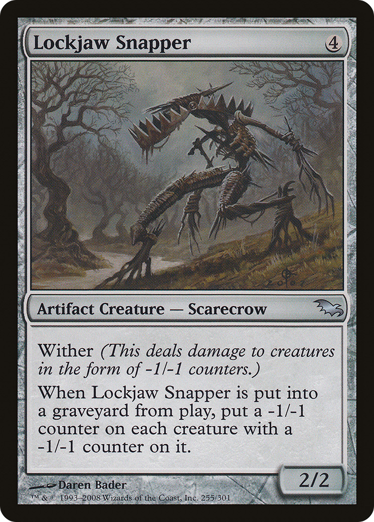 Lockjaw Snapper (SHM-255) [Shadowmoor] Foil