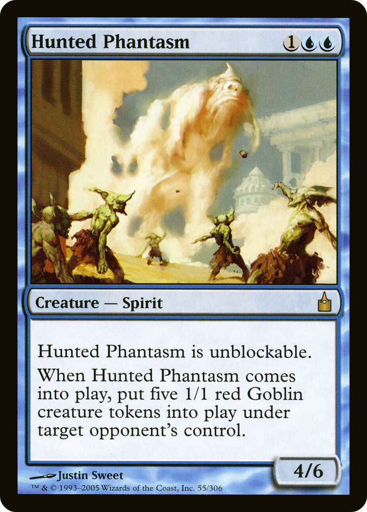 Hunted Phantasm (RAV-055) [Ravnica: City of Guilds] Foil