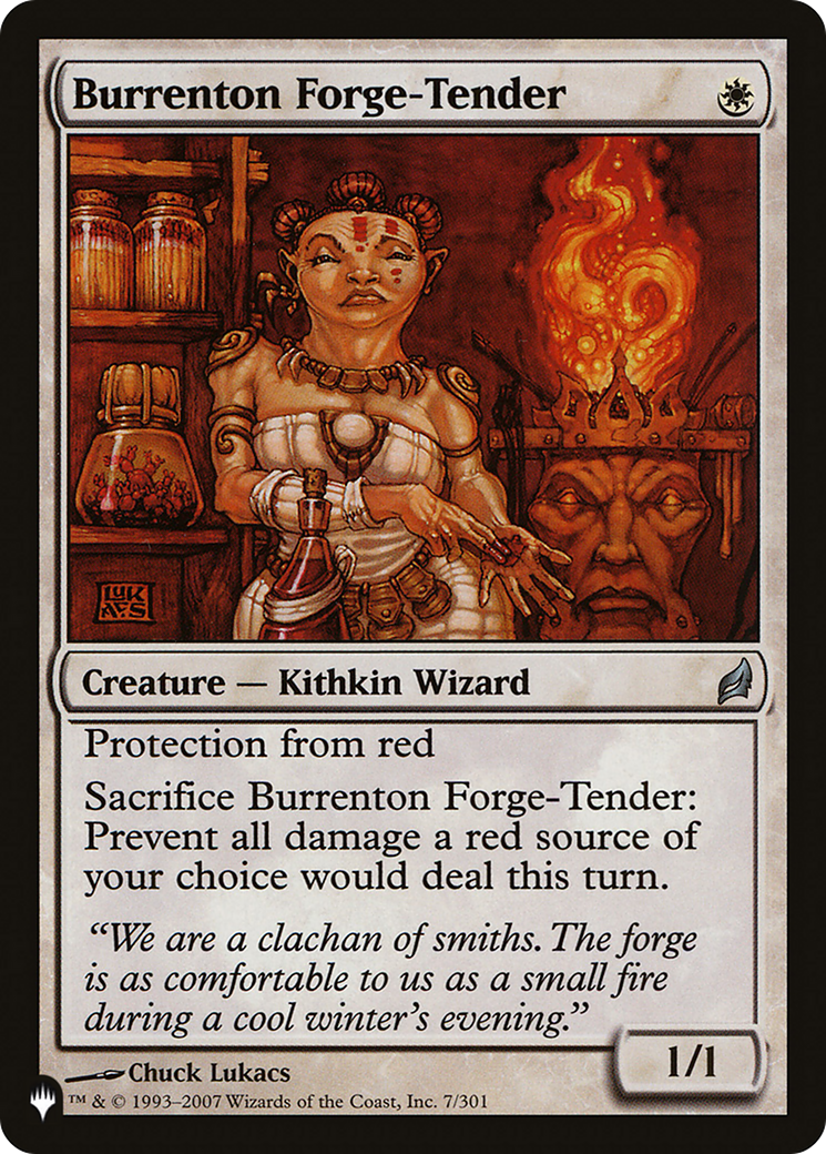 Burrenton Forge-Tender (LIST-LRW-7) [The List]