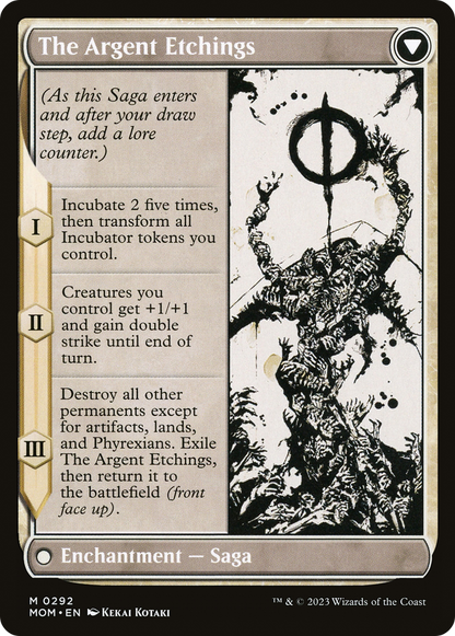 Elesh Norn (Showcase) (MOM-292) (Borderless) [March of the Machine] Foil