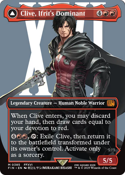 Clive, Ifrit's Dominant (FIN-385) (Borderless) [FINAL FANTASY]