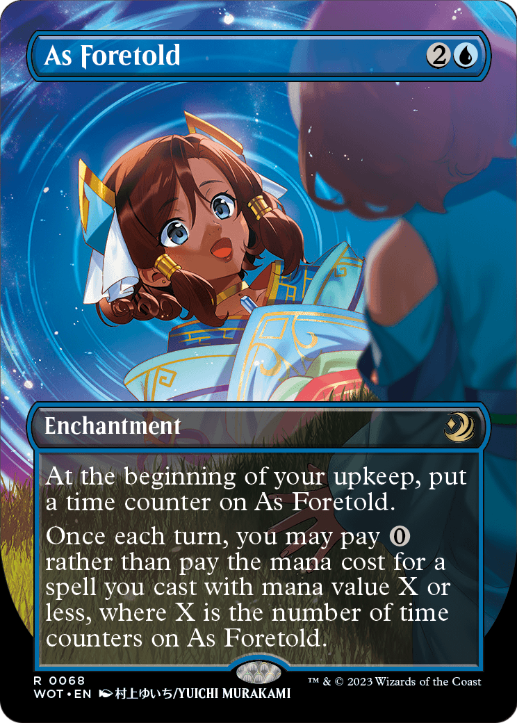 As Foretold (Anime Borderless) (WOT-068) [Wilds of Eldraine: Enchanting Tales]