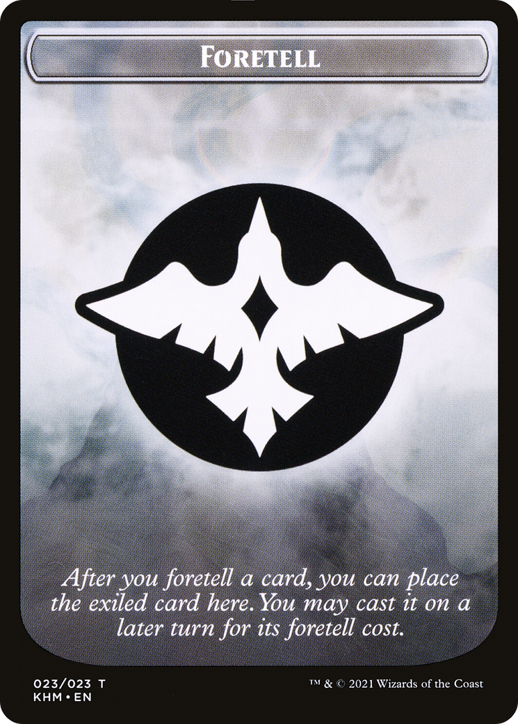 Foretell (TKHM-023) [Kaldheim Tokens]