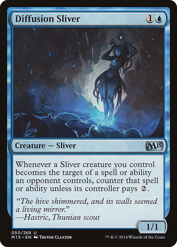 Diffusion Sliver (M15-050) [Magic 2015] Foil