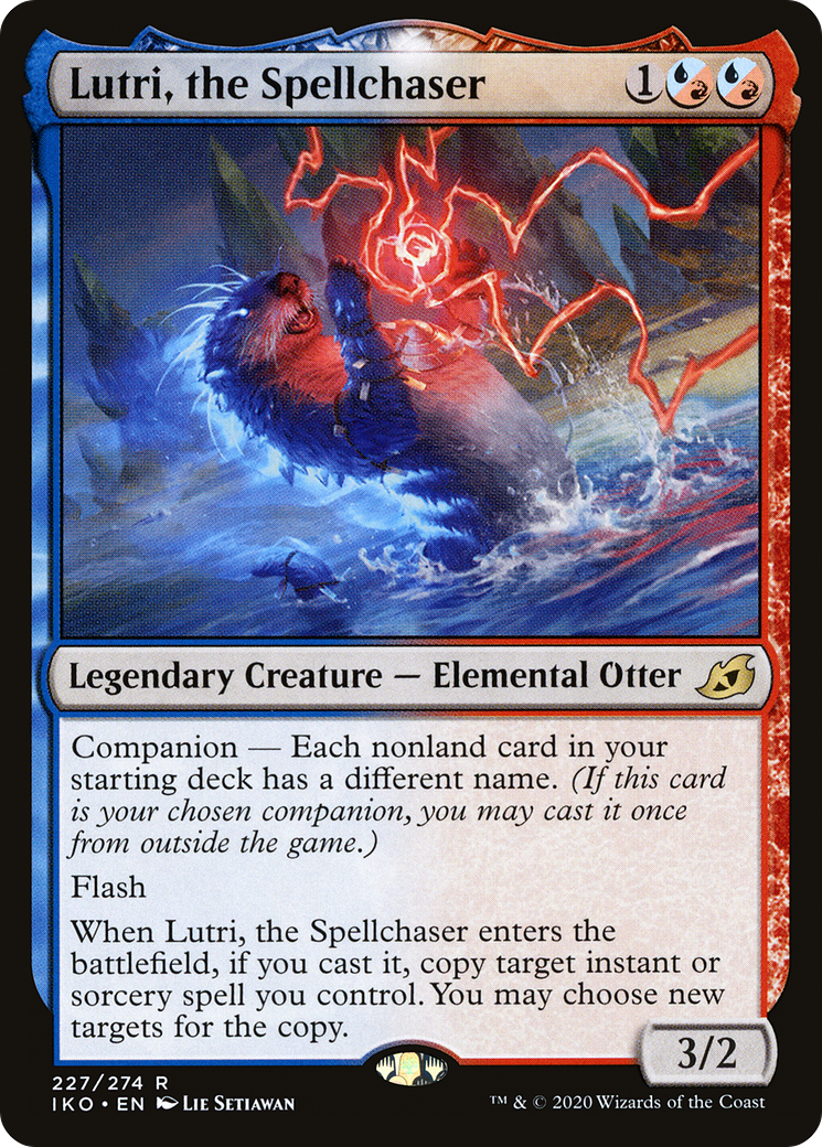 Lutri, the Spellchaser (IKO-227) [Ikoria: Lair of Behemoths] Foil