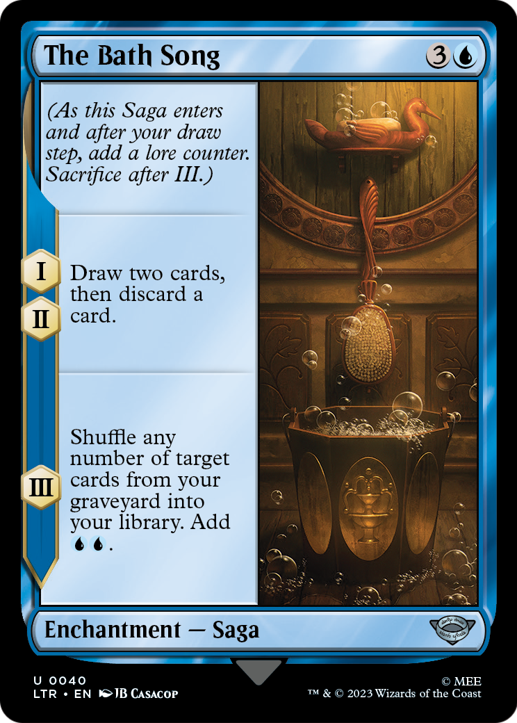 The Bath Song (LTR-040) [The Lord of the Rings: Tales of Middle-earth] Foil