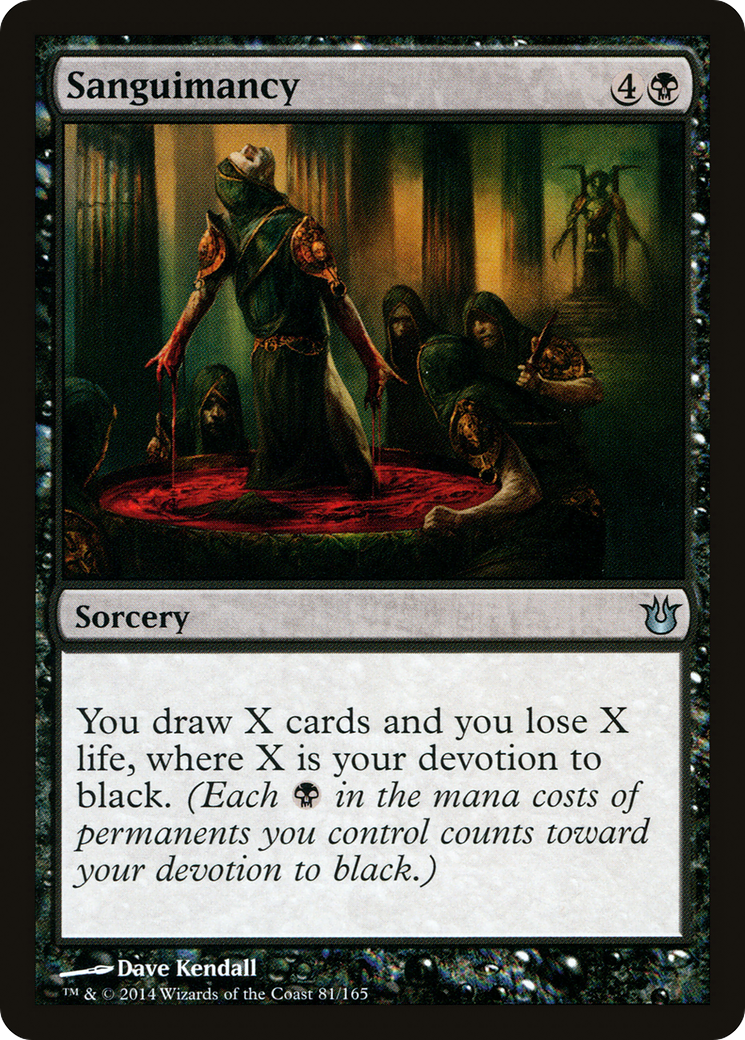 Sanguimancy (BNG-081) [Born of the Gods]