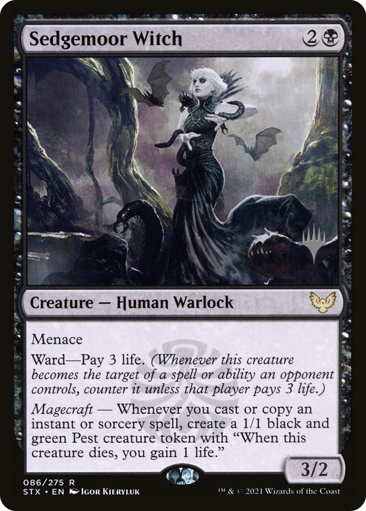 Sedgemoor Witch (PPSTX-086) [Promo Pack: Strixhaven: School of Mages Promos]