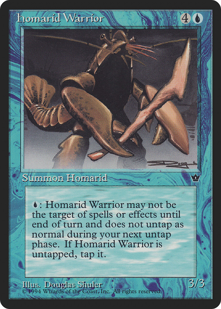 Homarid Warrior (Shuler) [Fallen Empires]