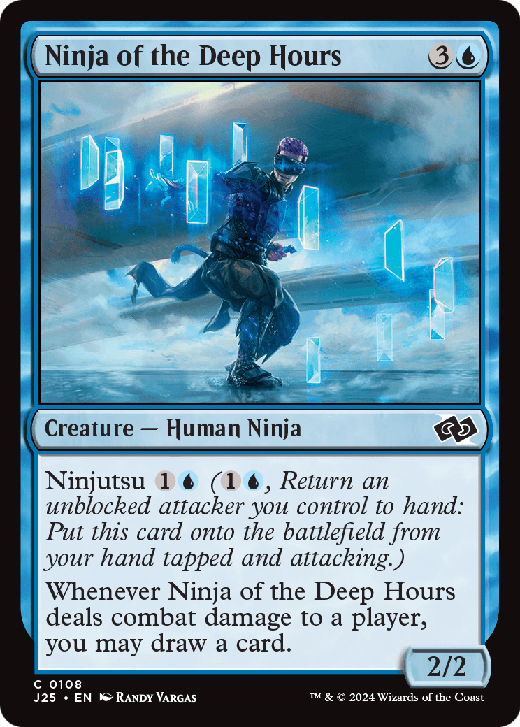 Ninja of the Deep Hours (J25-108) [Foundations Jumpstart]
