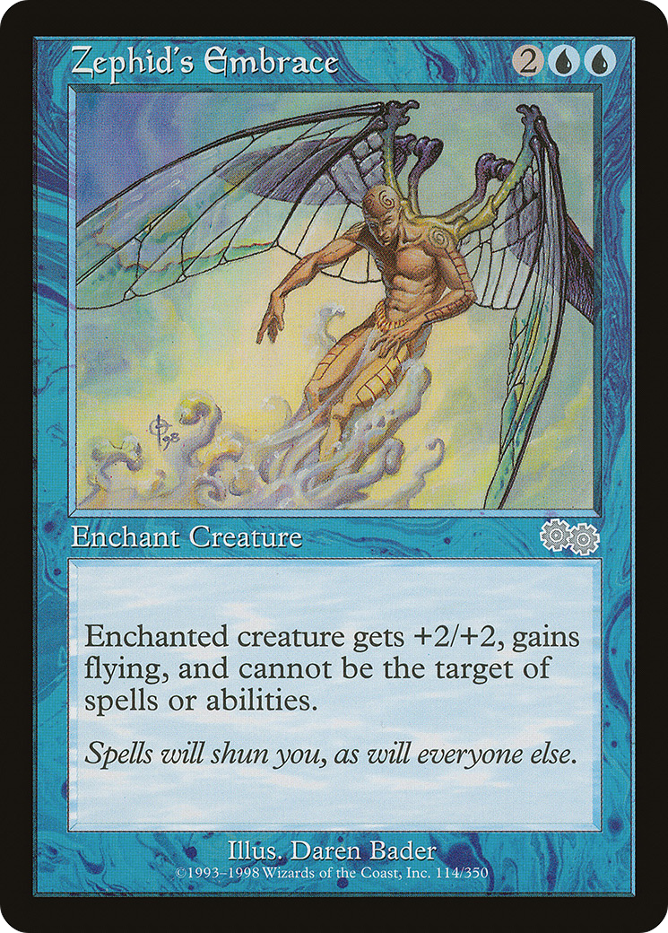 Zephid's Embrace (USG-114) [Urza's Saga]