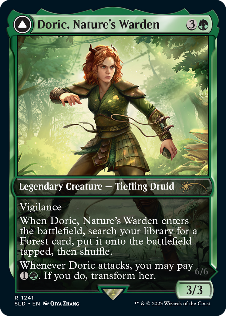 Doric, Nature's Warden (SLD-1241) [Secret Lair Drop]