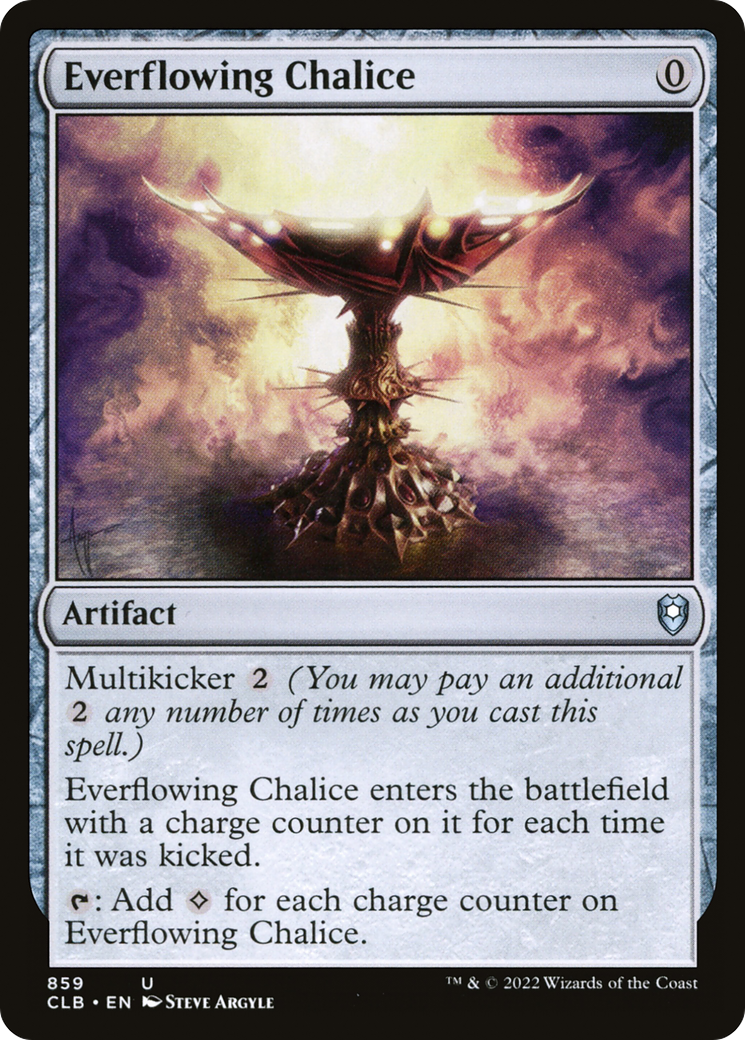 Everflowing Chalice (CLB-859) [Commander Legends: Battle for Baldur's Gate]
