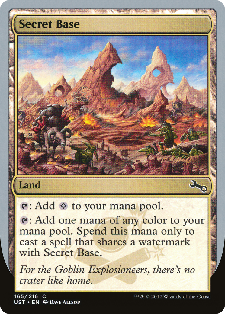 Secret Base (D) (UST-165D) [Unstable] Foil