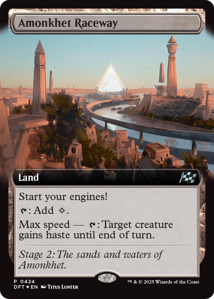 Amonkhet Raceway (Extended Art) (DFT-424) [Aetherdrift] Foil