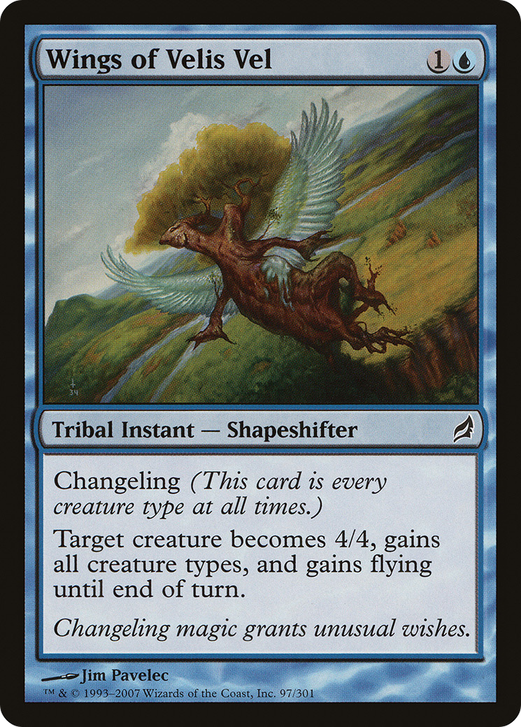 Wings of Velis Vel (LRW-097) [Lorwyn] Foil