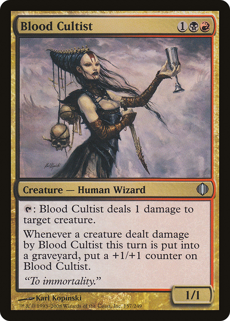 Blood Cultist (ALA-157) [Shards of Alara]