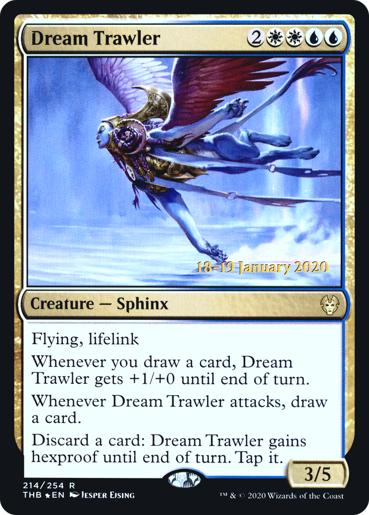 Dream Trawler (PRE-214S) [Theros Beyond Death Promos] Foil