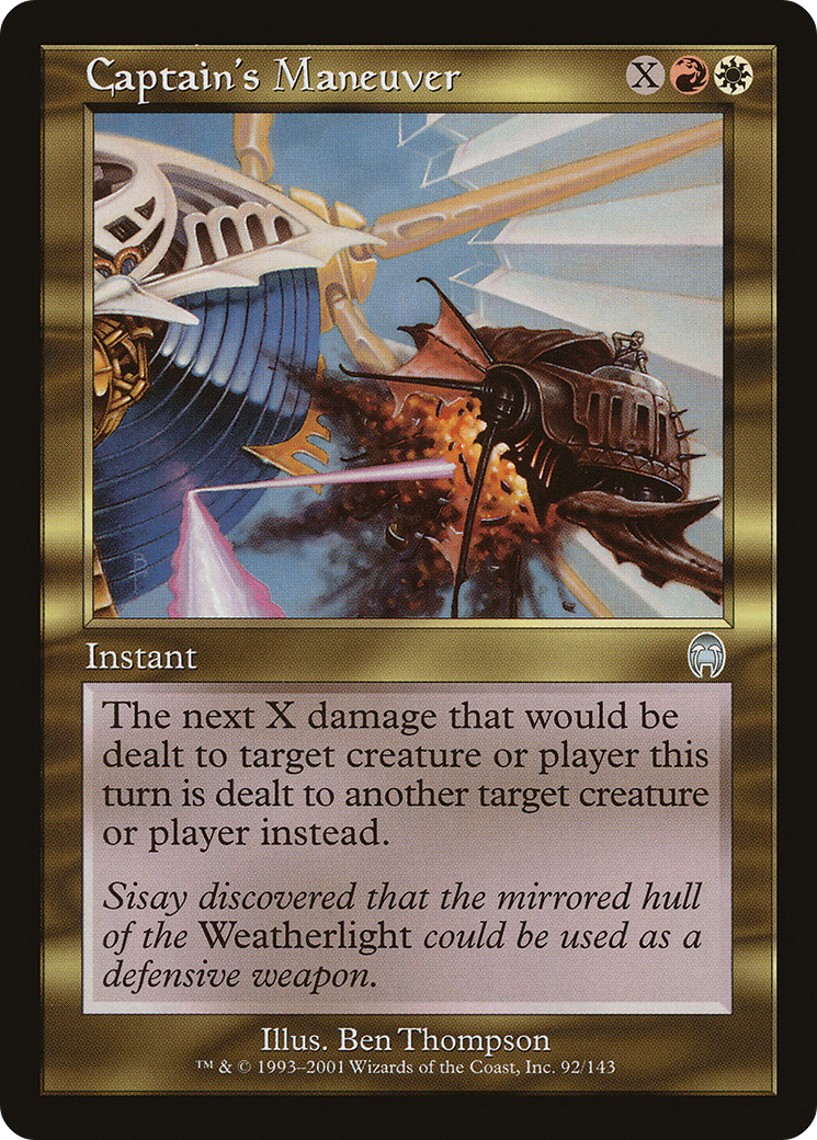 Captain's Maneuver (APC-092) [Apocalypse] Foil