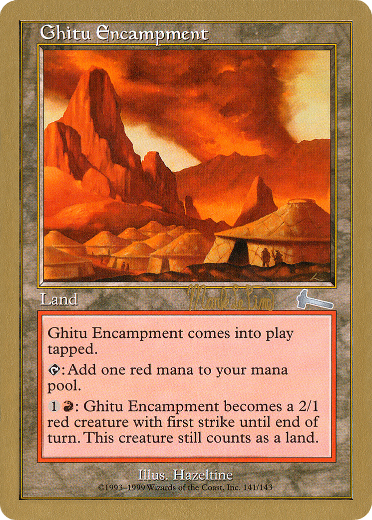 Ghitu Encampment - 1999 Mark Le Pine (ULG) [World Championship Decks 1999]