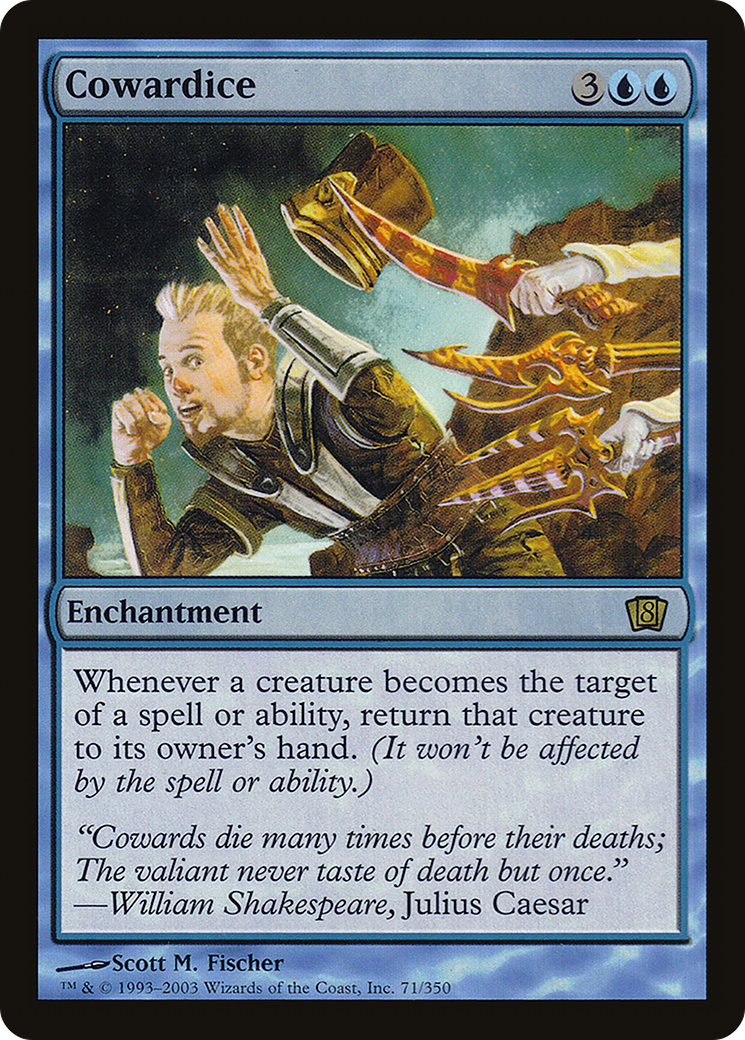 Cowardice (8ED-071) [8th Edition]
