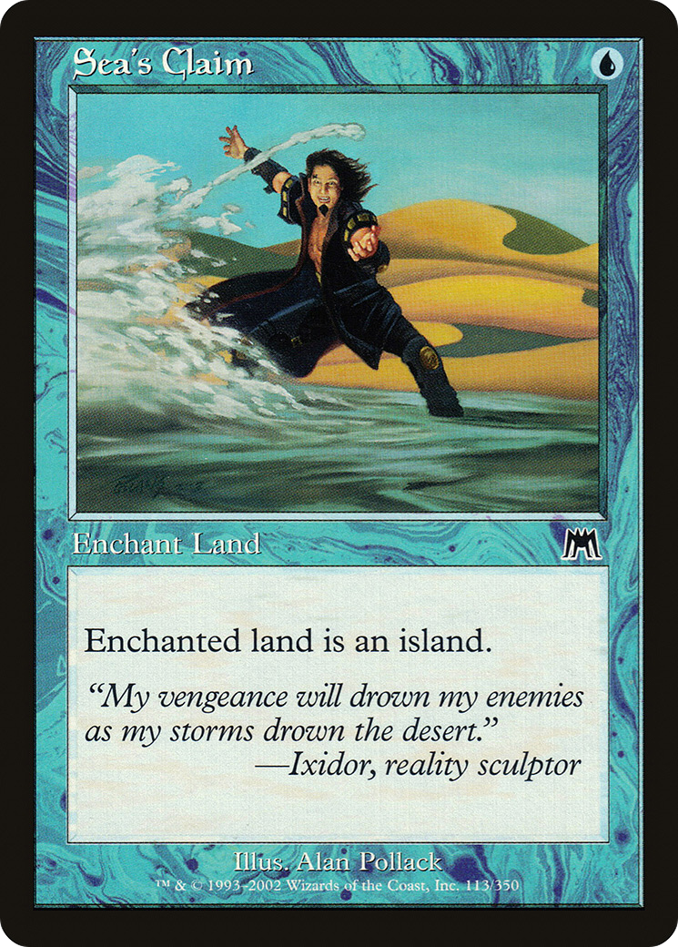 Sea's Claim (ONS-113) [Onslaught] Foil
