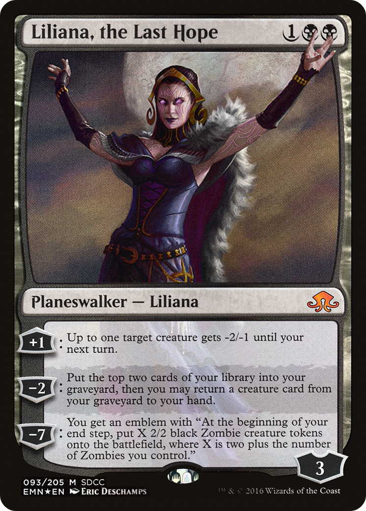 Liliana, the Last Hope (SDCC 2016 Exclusive) (MEDIA-093) [San Diego Comic-Con 2016] Foil