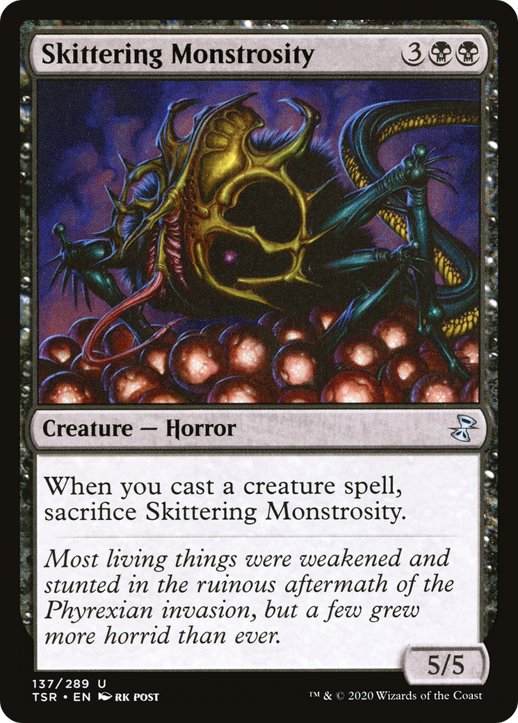 Skittering Monstrosity (TSR-137) [Time Spiral Remastered] Foil
