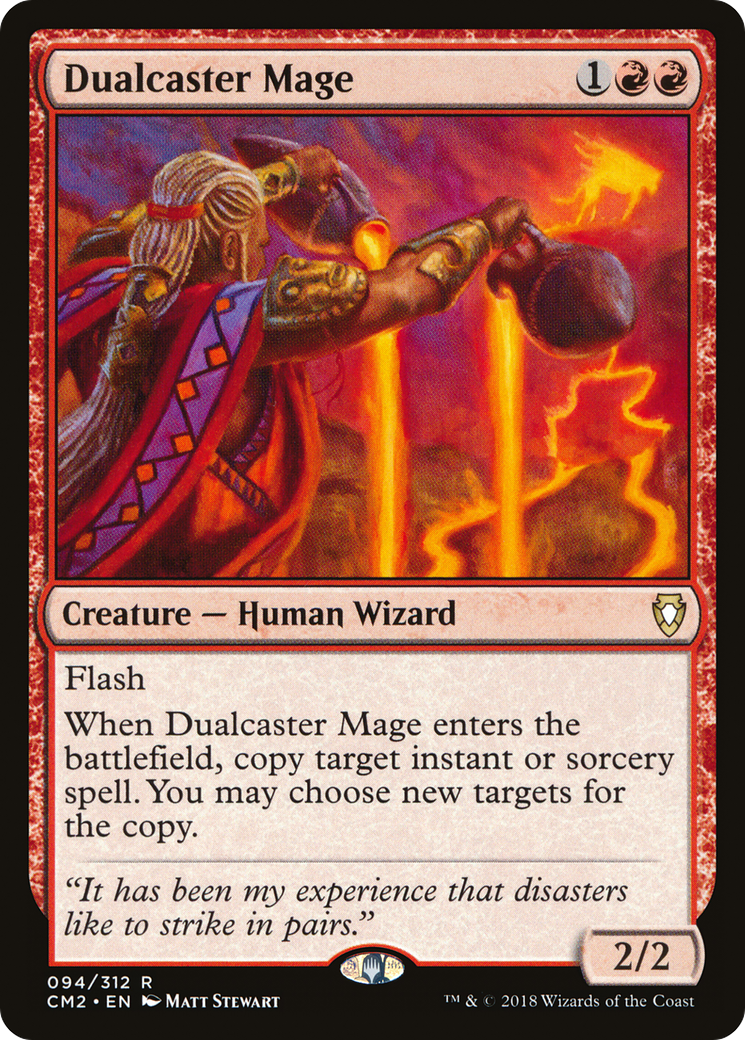 Dualcaster Mage (CM2-094) [Commander Anthology Volume II]