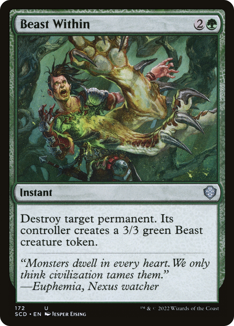 Beast Within (SCD-172) [Starter Commander Decks]