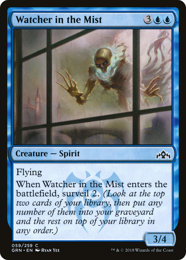 Watcher in the Mist (GRN-059) [Guilds of Ravnica] Foil