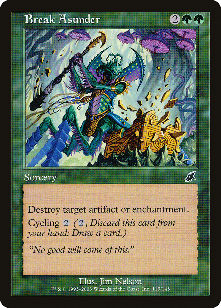 Break Asunder (SCG-113) [Scourge] Foil