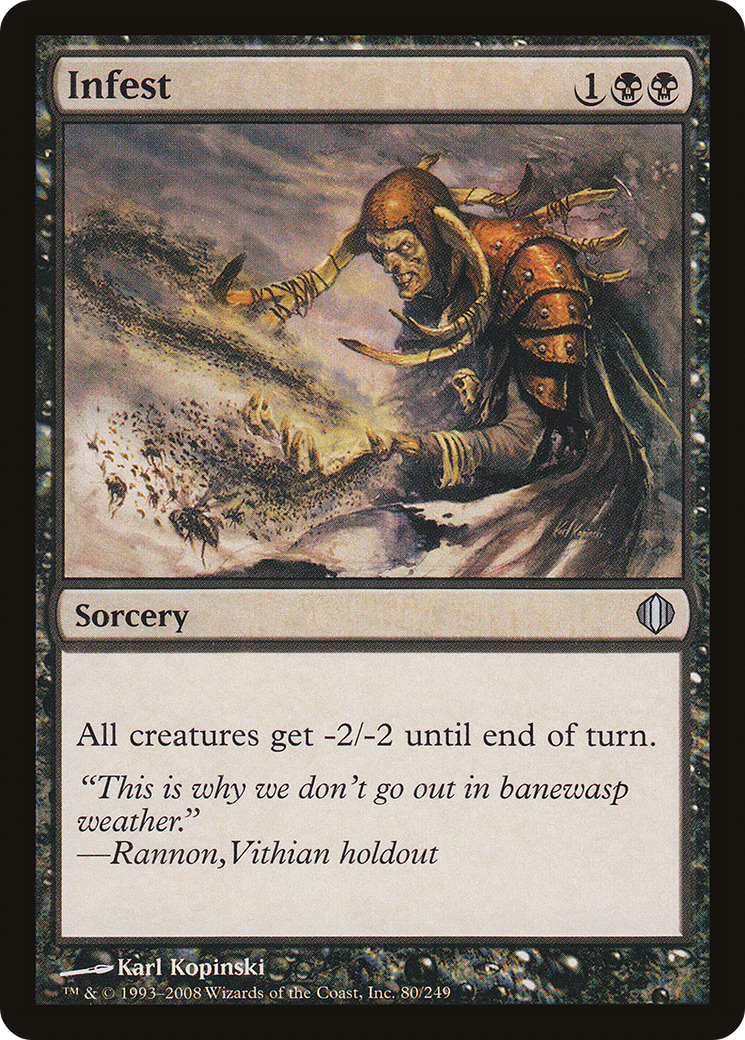 Infest (ALA-080) [Shards of Alara] Foil