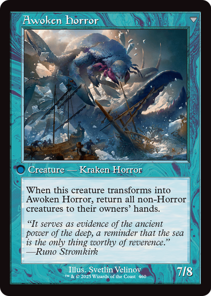 Thing in the Ice (Retro Frame) (INR-460) [Innistrad Remastered]