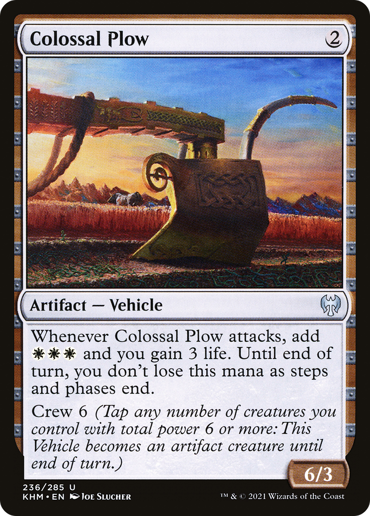 Colossal Plow (KHM-236) [Kaldheim]