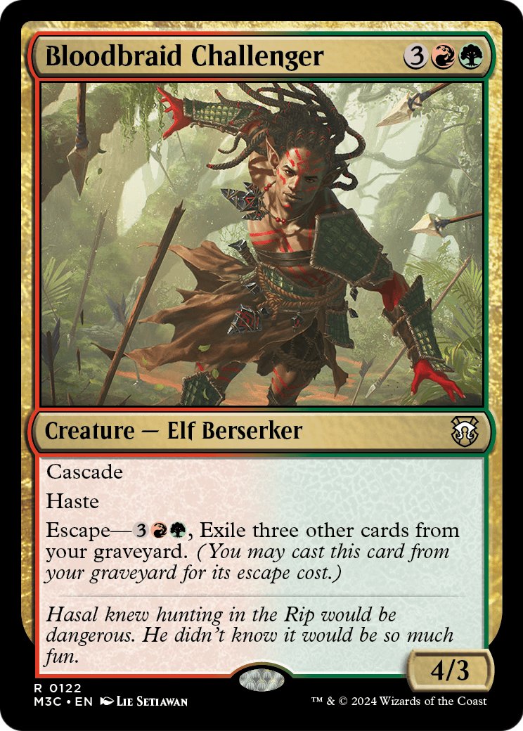 Bloodbraid Challenger (M3C-122) [Modern Horizons 3 Commander]