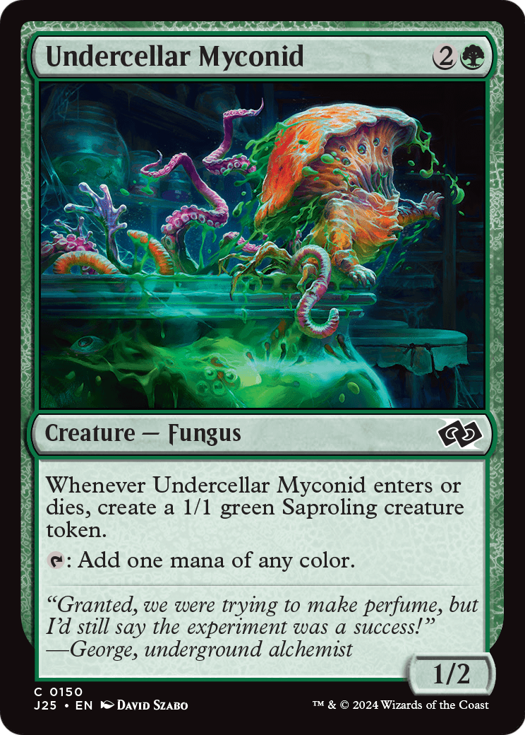 Undercellar Myconid (J25-150) [Foundations Jumpstart]