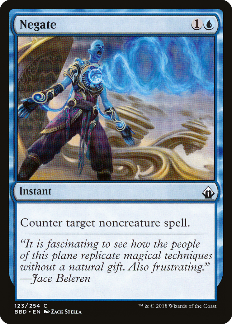 Negate (BBD-123) [Battlebond] Foil