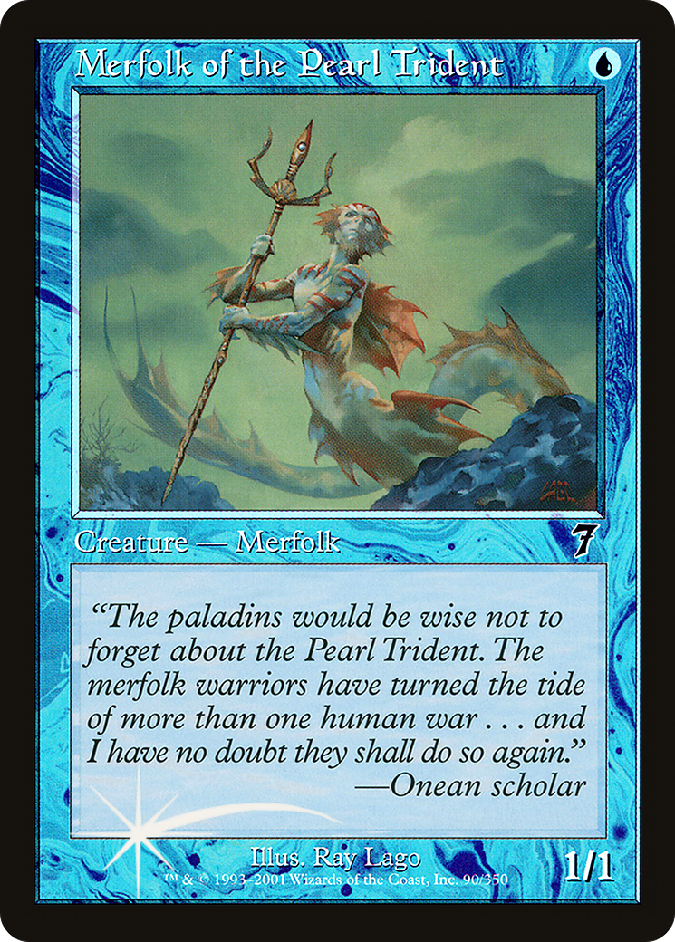 Merfolk of the Pearl Trident (7ED-90★) [7th Edition]