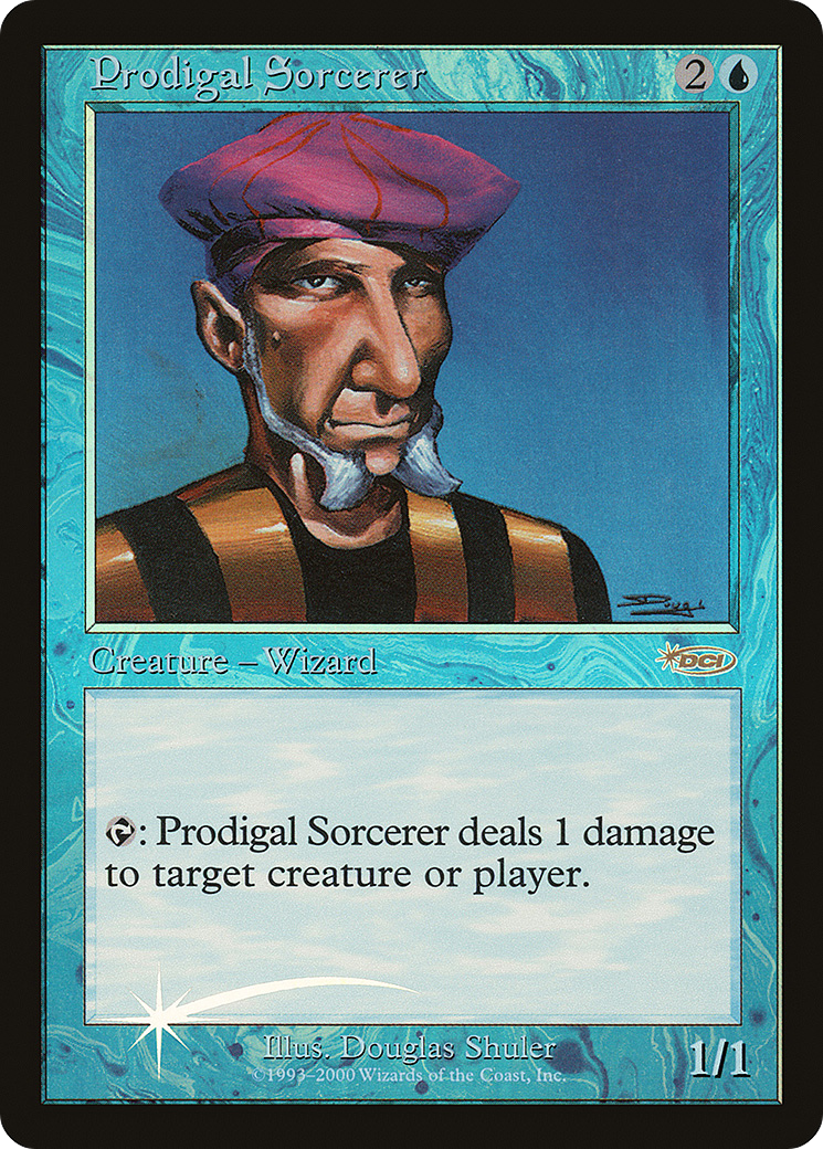 Prodigal Sorcerer [Friday Night Magic 2000] Foil