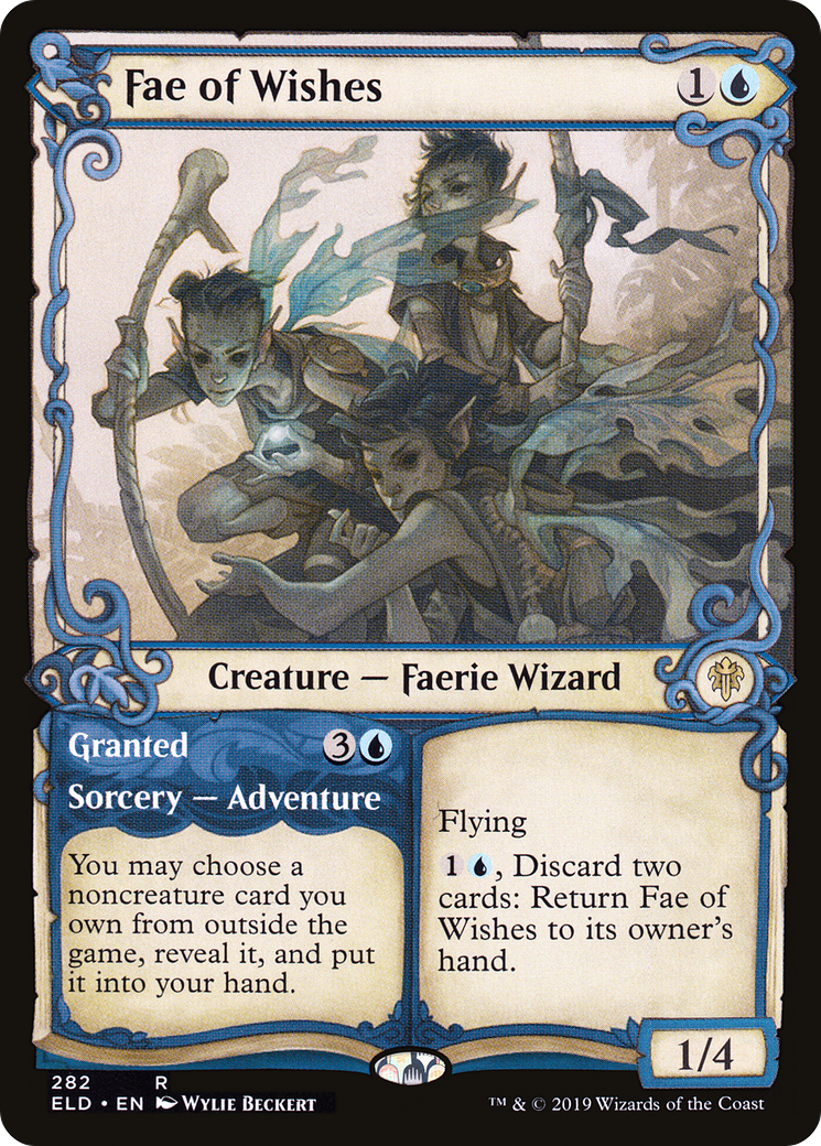 Fae of Wishes (Showcase) (ELD-282) [Throne of Eldraine]