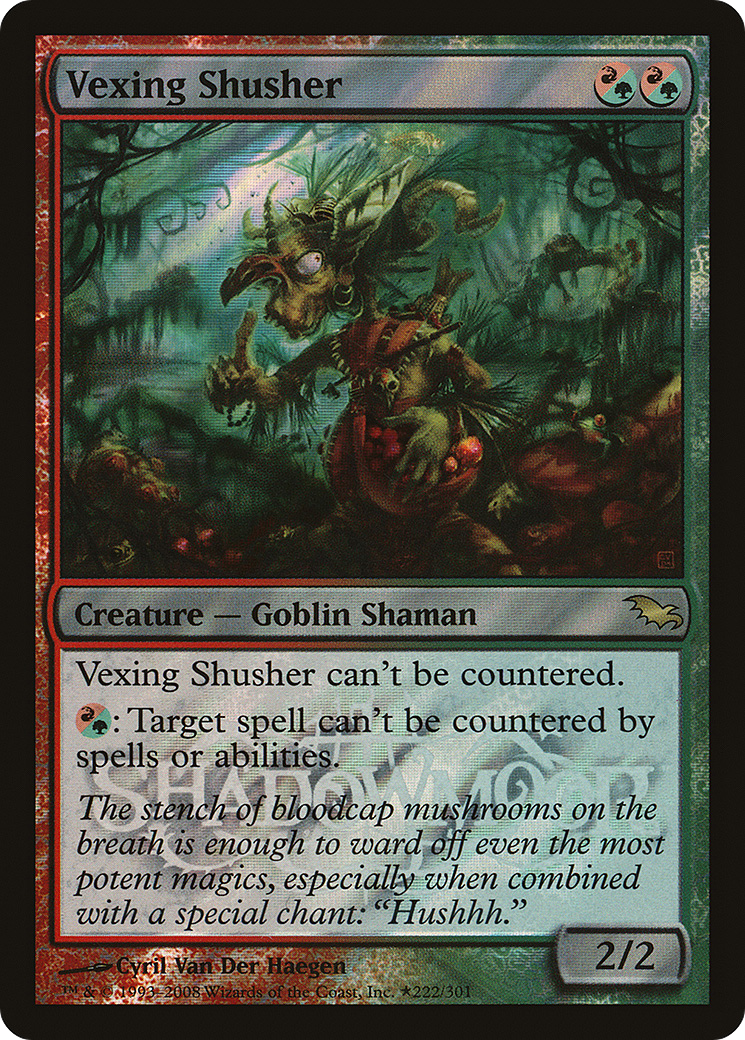 Vexing Shusher (LARP-222) [Shadowmoor Promos] Foil